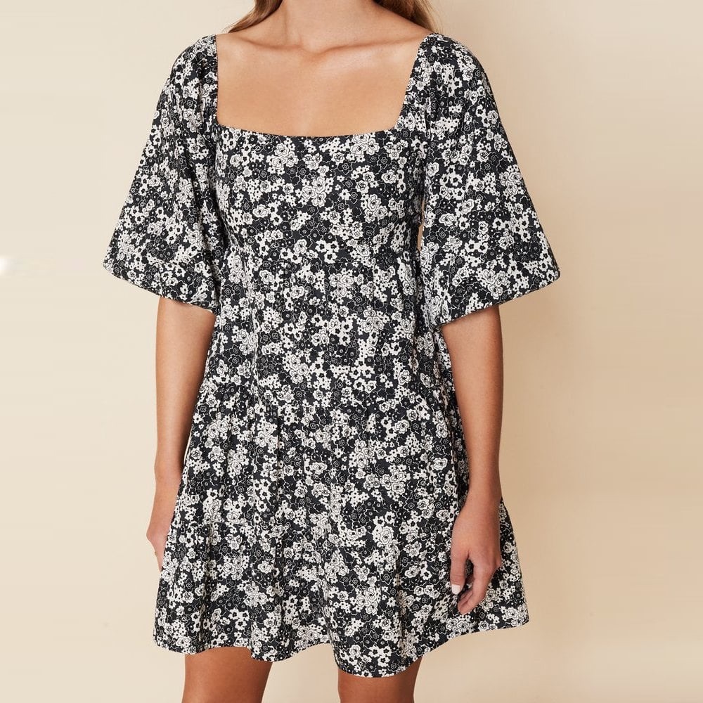 Faithful the Brand Eryn Mini Dress Fiorella Floral Print size 2